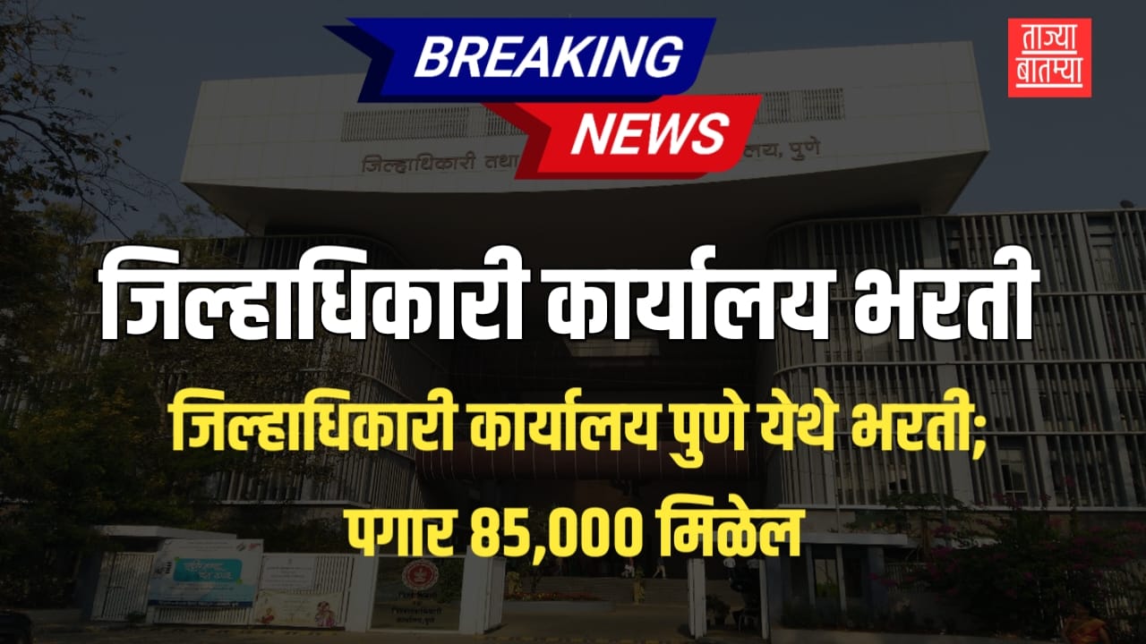 Jilhadhikari Karyalay Bharti 2025